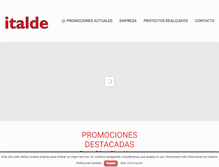 Tablet Screenshot of italde.com